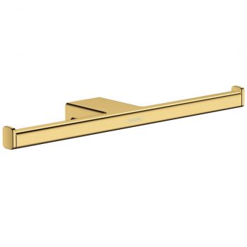 Тримач туалетного паперу Hansgrohe AddStoris подвійний, Polished Gold Optic (41748990)