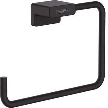 Рушникотримач - кільце Hansgrohe AddStoris, Matt Black (41754670)