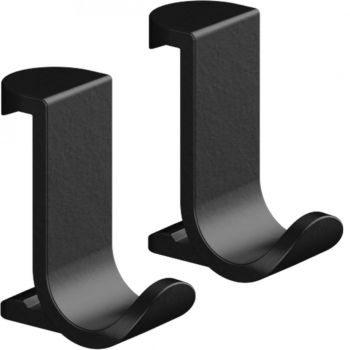 Крючки для полотенец Hansgrohe WallStoris на штангу, Matt Black (27914670)