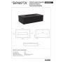 Держатель для салфеток Bemeta Dark 102303020