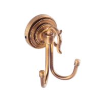 Подвійний гачок для рушників Kugu Versace Antique 210A