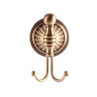 Подвійний гачок для рушників Kugu Hestia antique 910A
