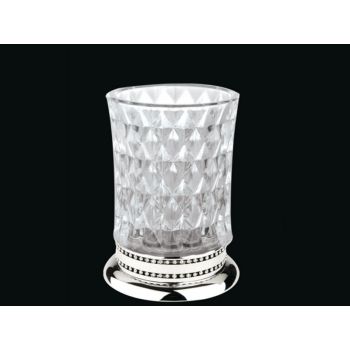 Стакан для зубних щіток Kugu Versace Freestand Glass 850C