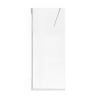 Душевая перегородка Qtap Walk-In Standard CRM209.C8 90х200 см, стекло Clear 8 мм, покрытие CalcLess