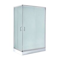 Душевая кабина Lidz Wawel SC100x80.SAT.LOW.FR, стекло Frost 5 мм + Lidz Душевой поддон KAPIELKA ST100x80х14