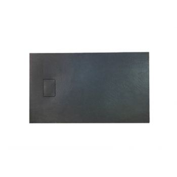 Душевой поддон (композит) 120*80 ASIGNATURA черный матовый Vik 59837002