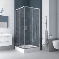 New Trendy Feria ZF-0028 Душова кабіна + піддон 90х90 см.