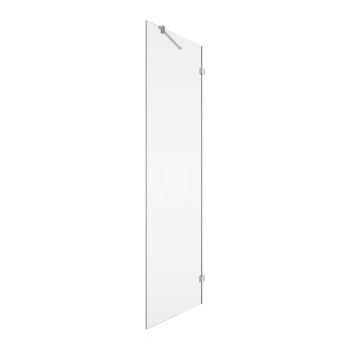 Ronal ANTW09005007 Annea боковая стенка под углом 90° с L-креплением, хром/прозрачное стекло
