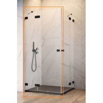 Душевая кабина Radaway Essenza Pro Black 10096090-54-01L 90 см. L (половина)