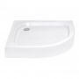 Душевая кабина Lidz Latwa SC90x90.SAT.LOW.FR, стекло Frost 4 мм + Lidz Душевой поддон KAPIELKA ST90x90x15