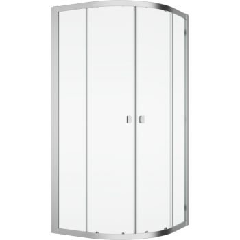 Ronal D20SR551004007 Arelia Душевая кабина 1/4 круга, 1000х1000мм, стекло прозрачное, проф.серебряный полир.