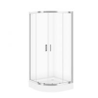 Душевая кабина полукруглая Cersanit Arteco 90x90x190