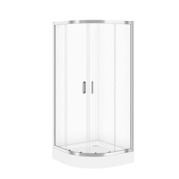 Душевая кабина полукруглая Cersanit Arteco 90x90x190