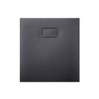 Душевой поддон (композит) 90*90 ASIGNATURA черный матовый Tinto 49837002