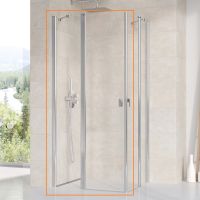 Душові двері Ravak Chrome 1QV70C00Z1 CRV2-90 Transparent