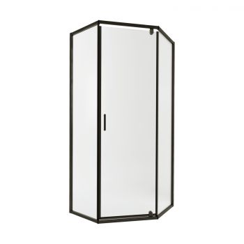 Душевая кабина Qtap Scorpio BLA10115-AC6 100x100 см, стекло Clear 6 мм, покрытие CalcLess без поддона