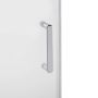 Душевая дверь в нишу Qtap Taurus CRM2011-12.C6 110-120x200 см, стекло Clear 6 мм, покрытие CalcLess