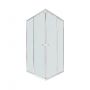 Душевая кабина Qtap Pisces CRM107-9SP5 75-90x75-90 см, стекло Pear 5 мм без поддона