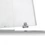 Душевая дверь в нишу Qtap Taurus CRM2011-12.C6 110-120x200 см, стекло Clear 6 мм, покрытие CalcLess