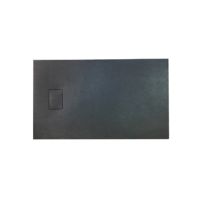Душовий піддон (композит) 120*80 ASIGNATURA чорний матовий Vik 59837002