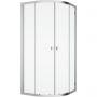 Ronal D20SR551004007 Arelia Душова кабіна 1/4 кола, 1000х1000мм, скло прозоре, проф.срібний полір.
