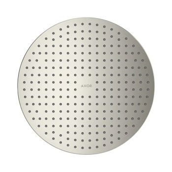 Верхній душ Axor 300 1jet P монтаж зі стелі, Stainless Steel Optic (35302800)