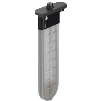 Шланг для лійки Hansgrohe SBox Square 1,45 м виразний в борт ванни, Brushed Black (28010340)