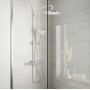 Душевая система Hansgrohe Vernis Blend Showerpipe 200 1jet с термостатом, черный матовый (26276670)