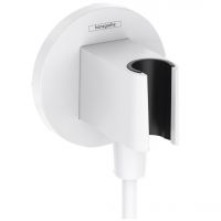 Шлангове підключення Hansgrohe FixFit Porter S з тримачем, Matt White (26888700)