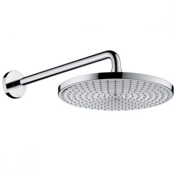 Верхний душ Hansgrohe Raindance S 300 1jet с держателем со стены 46см, хром (27492000)