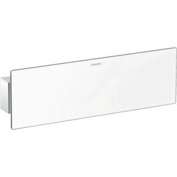 Шлангове з'єднання для душа Hansgrohe Fixfit Porter 300 з кронштейном і поличкою, білий хром (26456400)