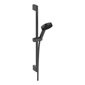 Душовий набір Hansgrohe Pulsify Select Relaxation 105 3jet 65 см EcoSmart, чорний матовий (24161670)