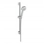 Душевой набор Hansgrohe Crometta 100 Vario 65, белый/хром (26651400)