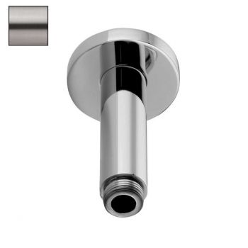 Держатель верхнего душа Paffoni Light, потолочный 120 мм, Steel Looking (ZSOF064ST)