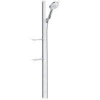 Душовий набір Hansgrohe Raindance Select S 120/150 см 3Jet EcoSmart 9л/хв, White/Chrome (27647400)