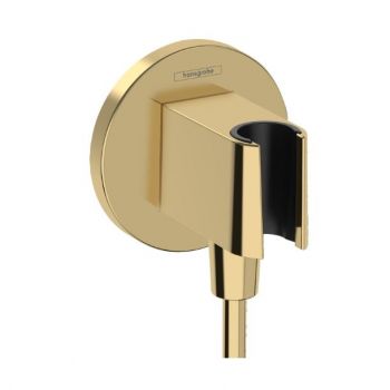 Шлангове підключення Hansgrohe FixFit Porter S з тримачем, Polished Gold Optic (26888990)