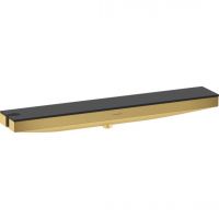 Шлангове підключення Hansgrohe Porter 500 Rainfinity з поличкою L, Polished Gold Optic (26843990)