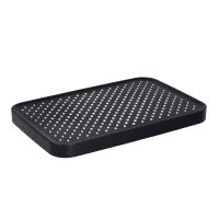 Лейка для верхнего душа Qtap Hlavova 330х220 мм прямоугольная QTHLA107BLM45945 Black Matt