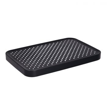 Лейка для верхнего душа Qtap Hlavova 330х220 мм прямоугольная QTHLA107BLM45945 Black Matt