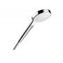 Ручной душ Hansgrohe Select S 110 1jet EcoSmart 7л/мин, белый/хром (26806400)