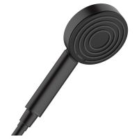 Ручний душ Hansgrohe Pulsify 105 1jet Green/EcoSmart, чорний матовий (24121670)
