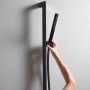 Душовий набір Hansgrohe Pulsify S 100 1jet EcoSmart+ 65 см, Matt Black (24373670)