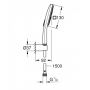 Душовий набір Grohe 26589000 Rainshower 130 мм.
