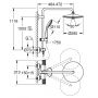 Душова система Grohe Euphoria 260 мм. 27296003