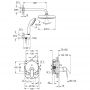 Grohe Eurosmart Cosmopolitan 25219001 Душова система