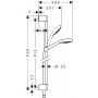 Hansgrohe Croma Select E 26590400 Душевой набор Multi/Unica’Croma