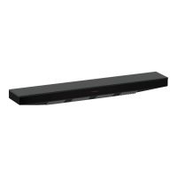 Бічний душ-поличка Hansgrohe Rainfinity 500 1jet, Matt Black (26243670)
