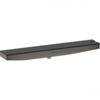 Шлангове підключення Hansgrohe Porter 500 Rainfinity з поличкою R, Brushed Black Chrome (26858340)