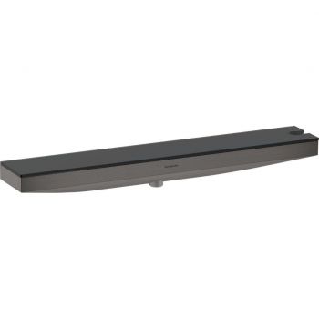 Шланговое подключение Hansgrohe Porter 500 Rainfinity с полочкой R, Brushed Black Chrome (26858340)
