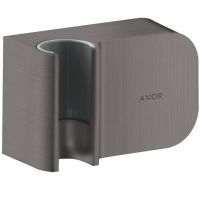 Шлангове з'єднання AXOR Fixfit Porter One з кронштейном, brushed black chrome (45723340)